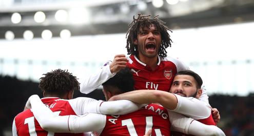 النني يعود إلى تدريبات أرسنال المنفردة بعد 6 أيام من إصابته